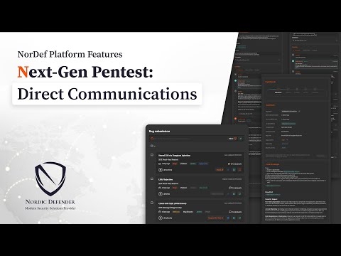 Next Gen Pentest: Direct Communications