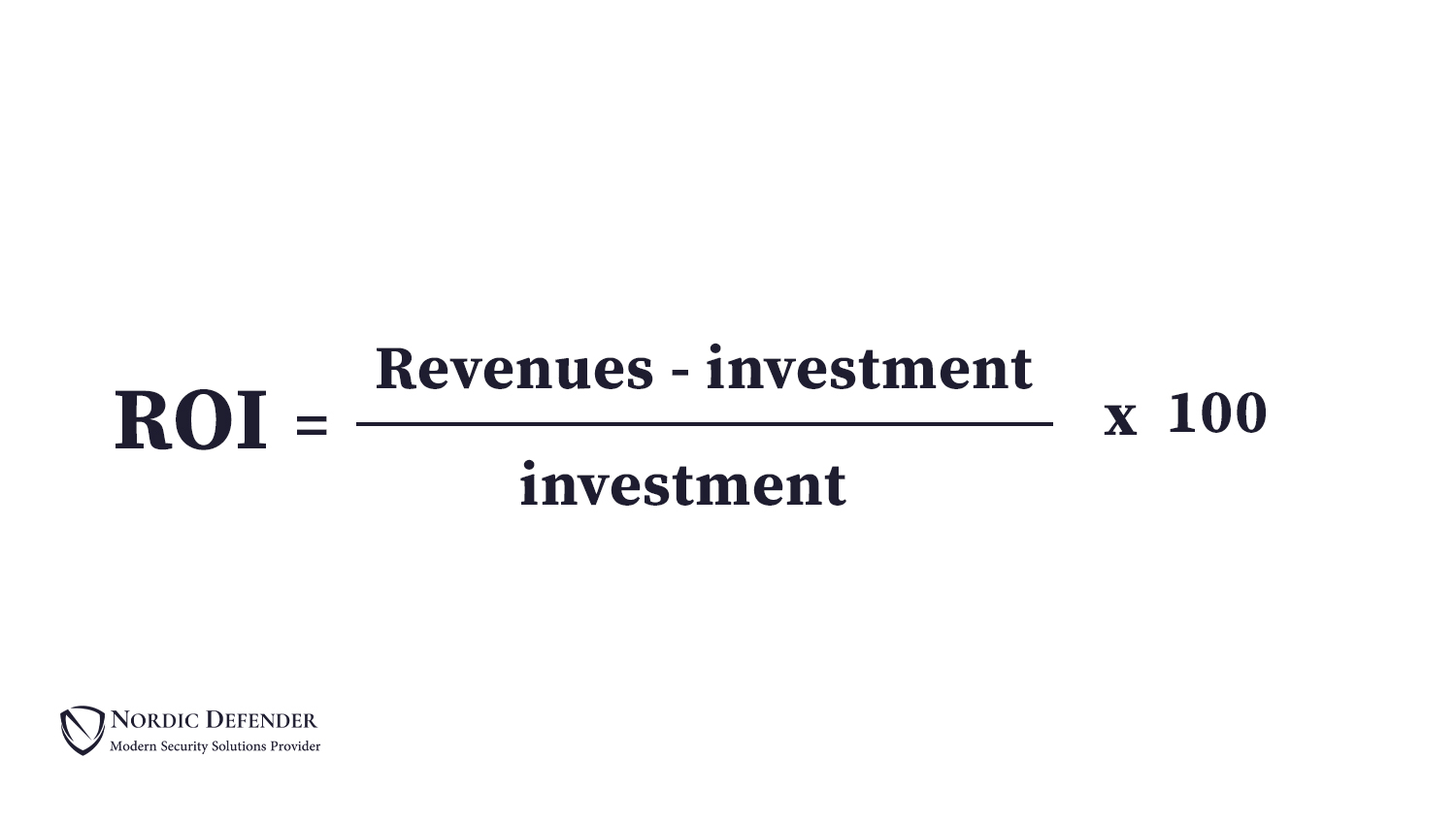Return on Security Investment (RoSI) The Full Guide Nordic Defender