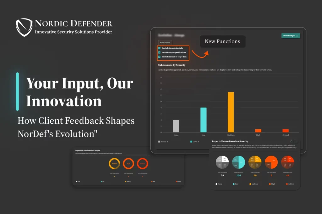 Your Input, Our Innovation How Client Feedback Shapes NorDef's Evolution - Poster