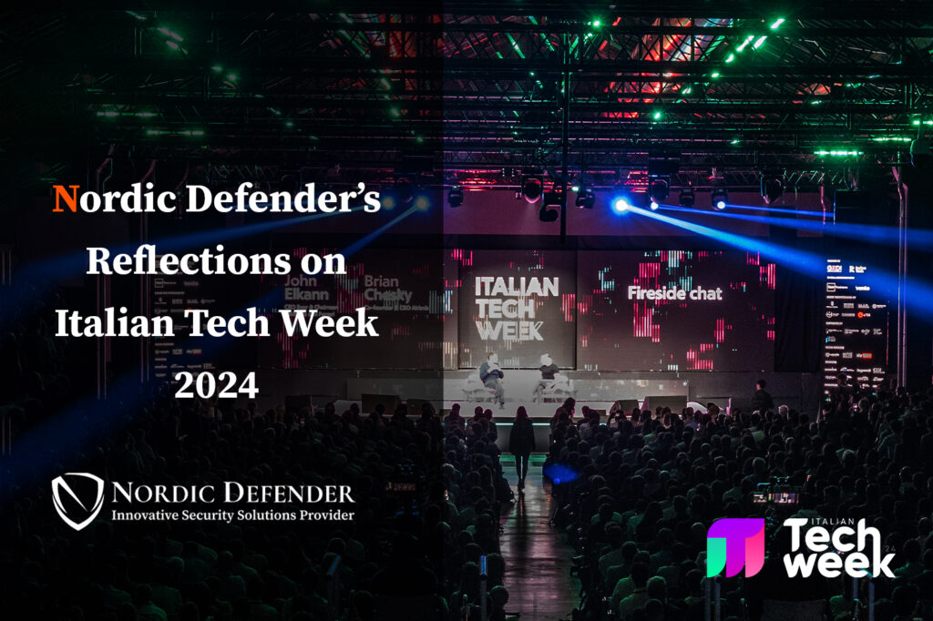 Nordic Defender’s Reflections on Italian Tech Week 2024 - Poster