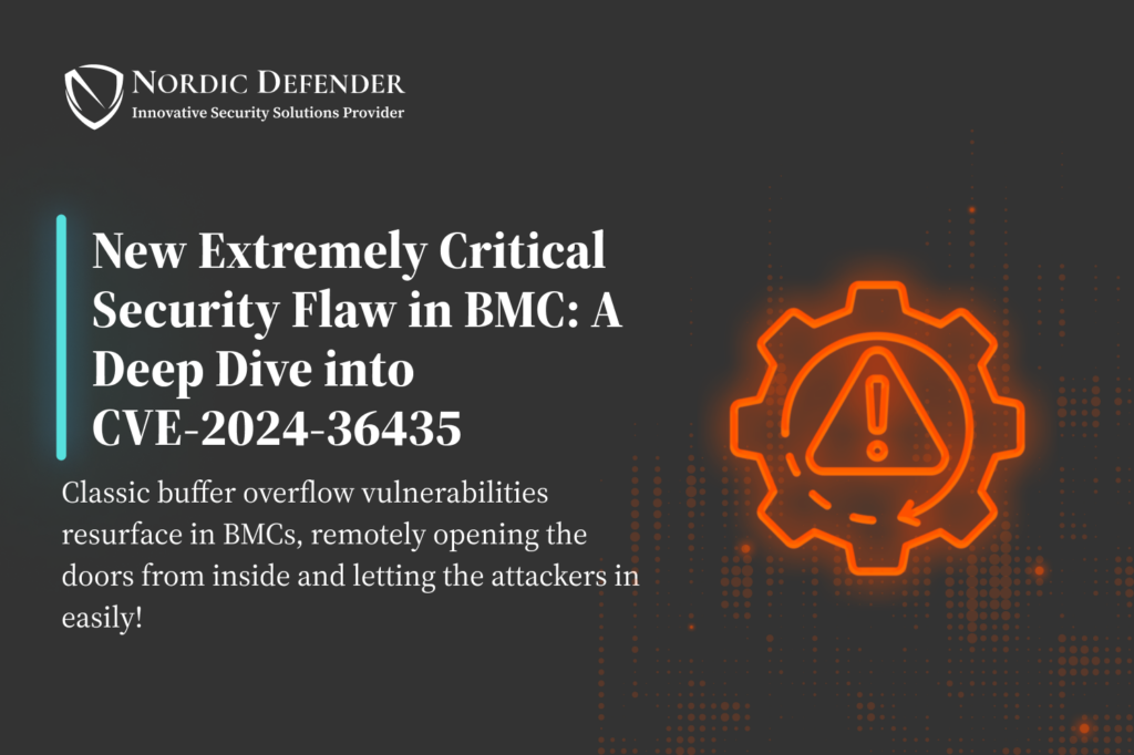 New Extremely Critical Security Flaw in BMC: A Deep Dive into CVE-2024-36435 - Poster