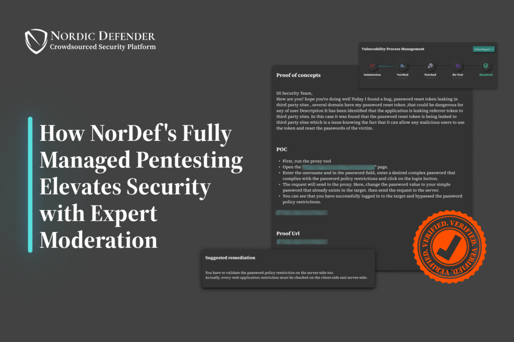 NorDefs Fully Managed Pentesting as a Service